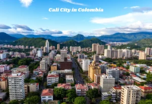 Cali City in Colombia