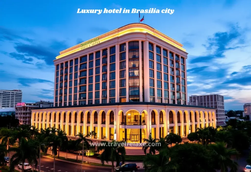 Luxury hotel in Brasilia city